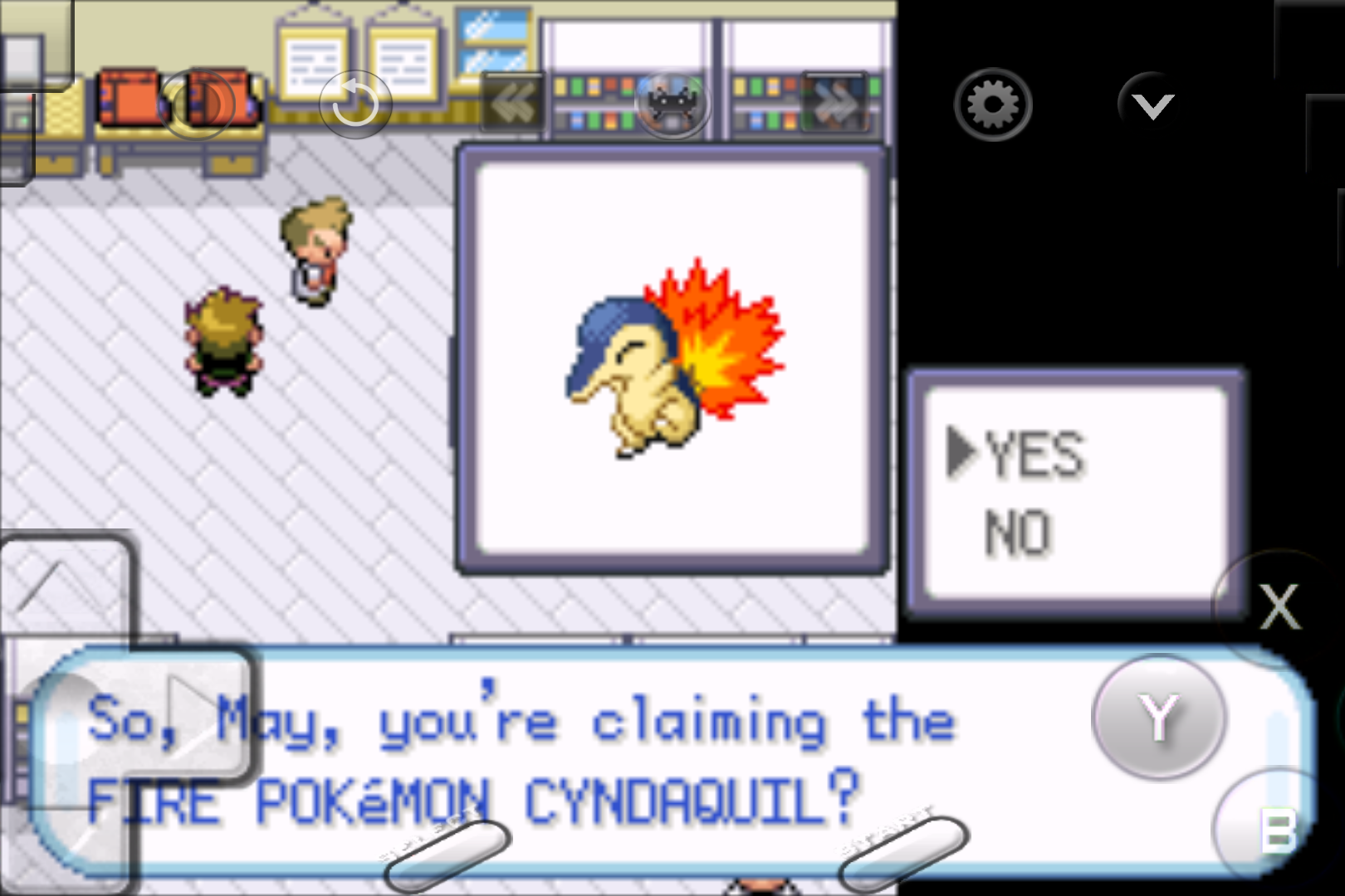 Cyndaquil Selection